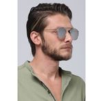 Alpottica Carter White Grey-Mirror Unisex Güneş Gözlüğü
