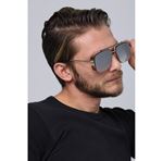 Alpottica Hector Gold Grey-Mirror Unisex Güneş Gözlüğü
