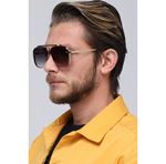 Alpottica Jamie Gold Grey Unisex Güneş Gözlüğü