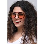 Alpottica Orion Red Brown Unisex Güneş Gözlüğü