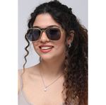 Alpottica Preston Gold Black Unisex Güneş Gözlüğü