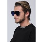 Alpottica Stefan Black Blue Unisex Güneş Gözlüğü