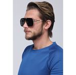 Alpottica Zach Gold Black Unisex Güneş Gözlüğü