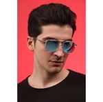 Alpottica  Shiny Blue Mirror Unisex  Güneş Gözlüğü