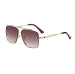 Alpottica Premium Gold Brown Unisex  Güneş Gözlüğü