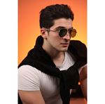 Alpottica Topgun Gold Green Unisex  Güneş Gözlüğü